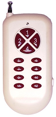 12-button radio transmitter