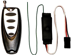 Keyfob-size transmitter and receiver